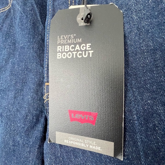 Levi’s Premium Ribcage Bootcut Women’s Jeans in High Key - 27x33 (NEW W/TAGS!) - Picture 7 of 9